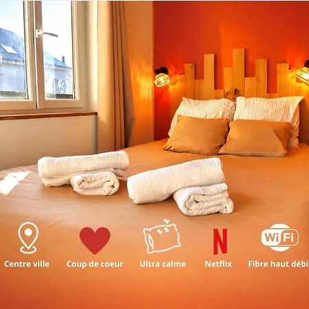La Tranquillite, Centre Proche Gare Entree Autonome Apartment Le Havre
